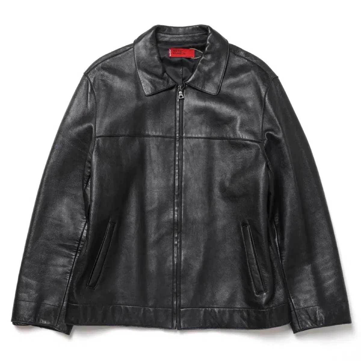 리바이스 Leather Zip-up Jacket